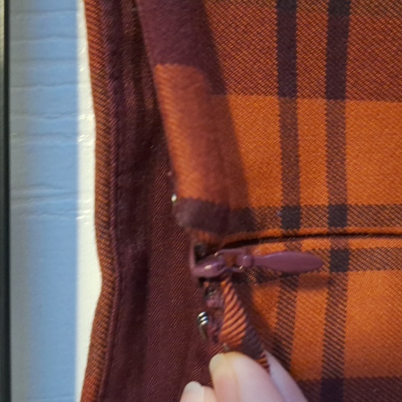 Plaid pencil skirt - Picture 4 of 9